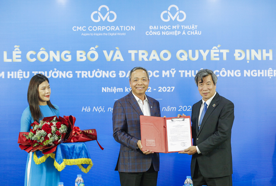 Tập đoàn Công nghệ CMC bổ nhiệm chức danh Hiệu trưởng Đại học MTCN Á Châu